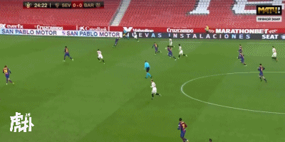 国王杯巴萨0-2塞维利亚（图）