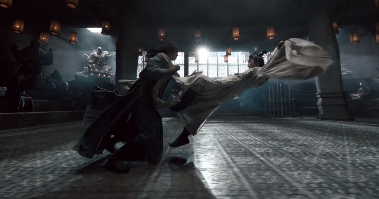 武打设计是武侠剧的重点,动作演员出身的于荣光,在这方面同样没让我