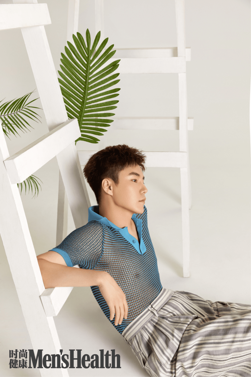 孙博豪解锁《时尚健康》七月刊 自律向上 积聚能量__凤凰网