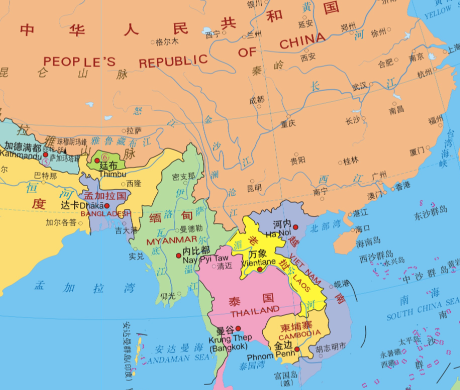 越南平定省位置图片