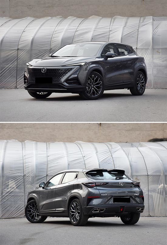 细节进行调整新款长安unit实车到店