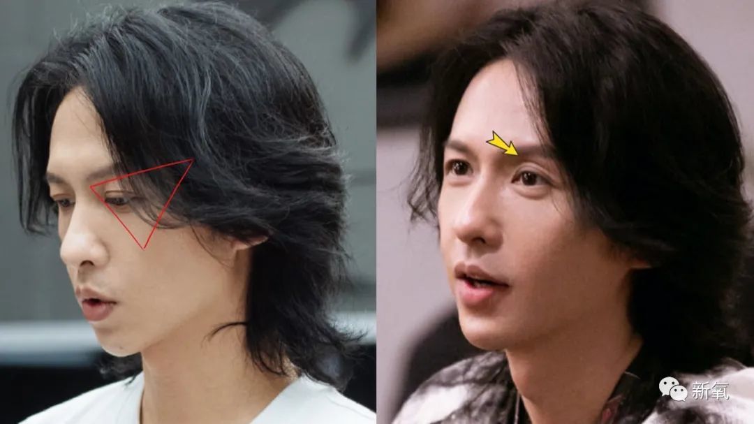 其次,张淇的眼睛藏在眉骨打造的阴影下.