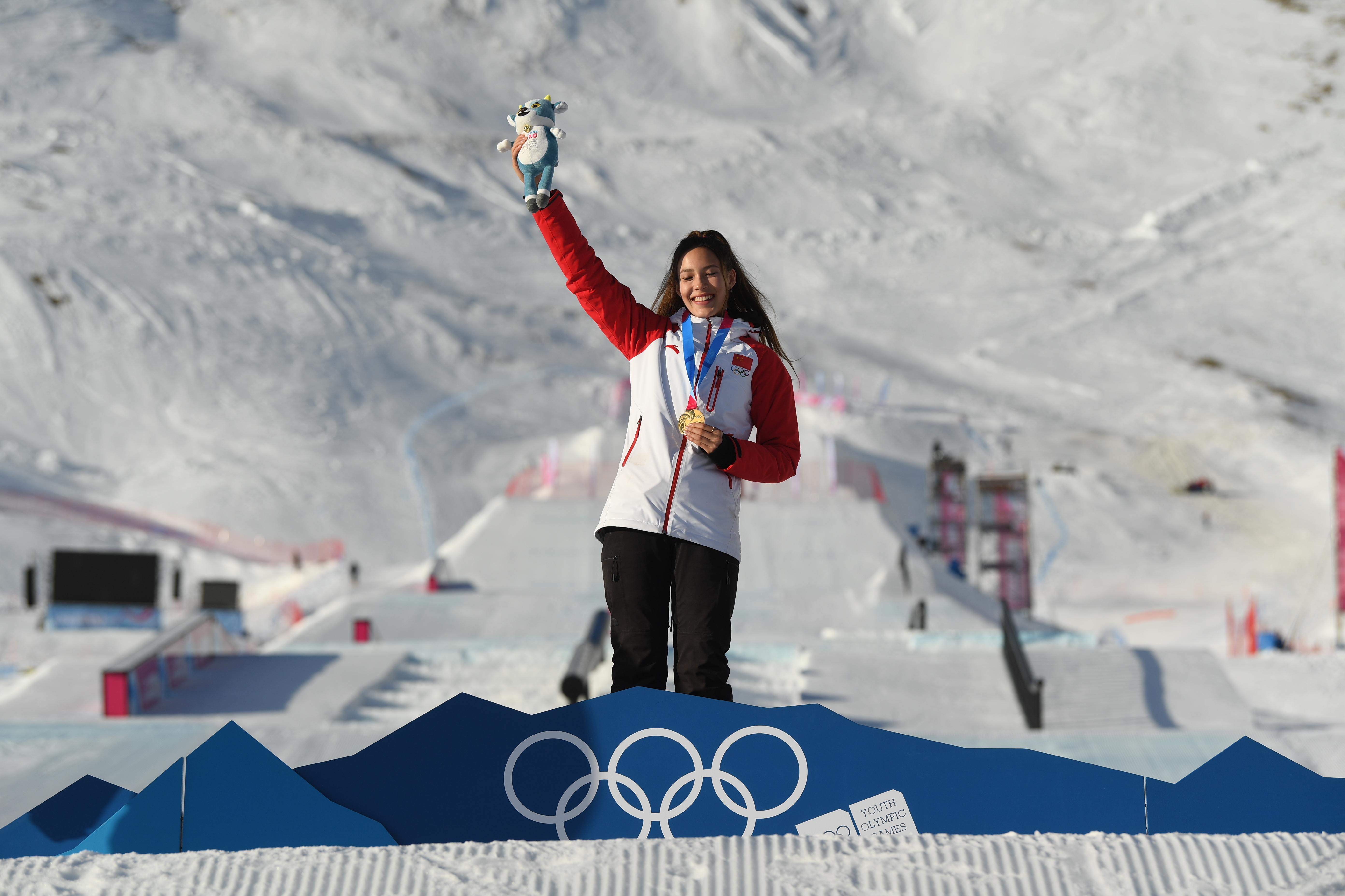 谷爱凌在北京冬奥的目标就是夺金。
