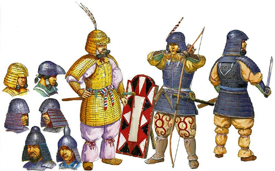 大和时代的日本武士形象