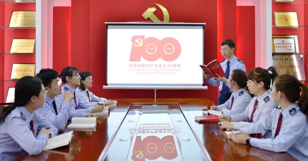 组图学党史践初心各地税务部门组织开展党史学习教育