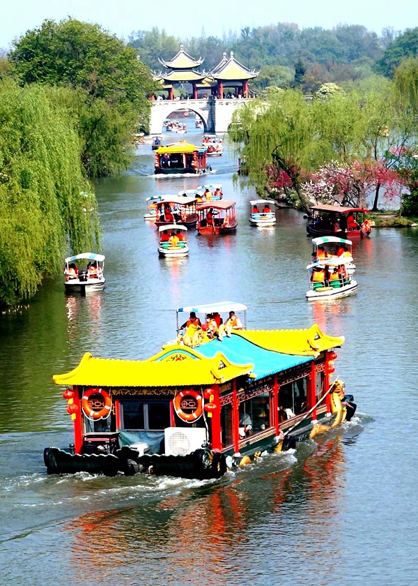 把美丽的春天留住 中国运河之都