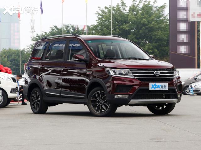 不到6万元的7座suvwm斯威x3增一款新车型