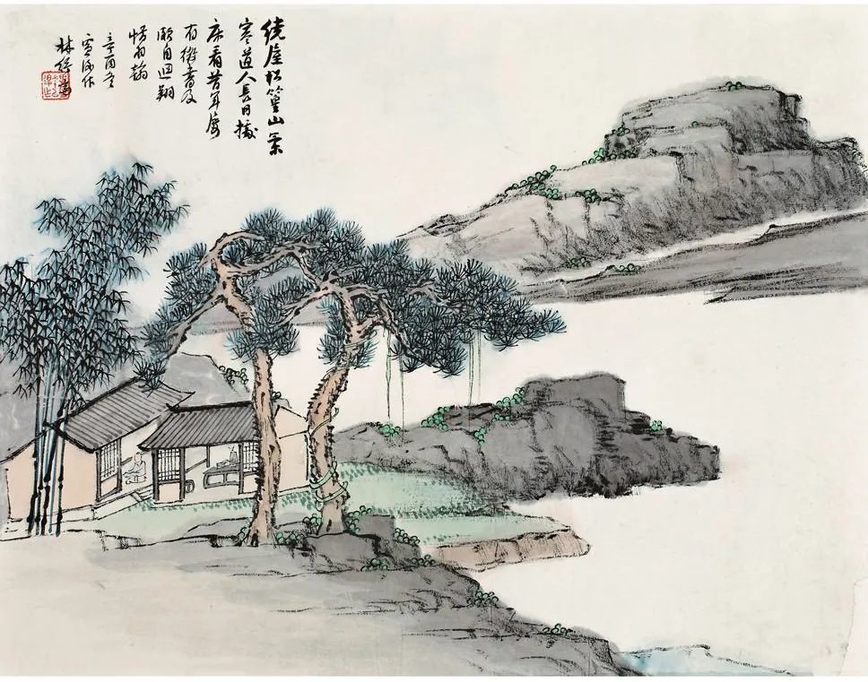 林纾:山水册_凤凰网