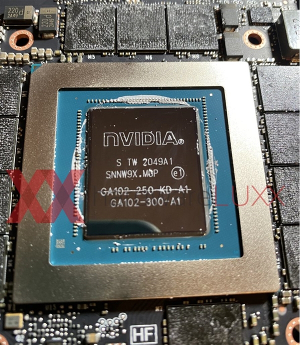 rtx3090拆解後新發現ga102250核心確有其事