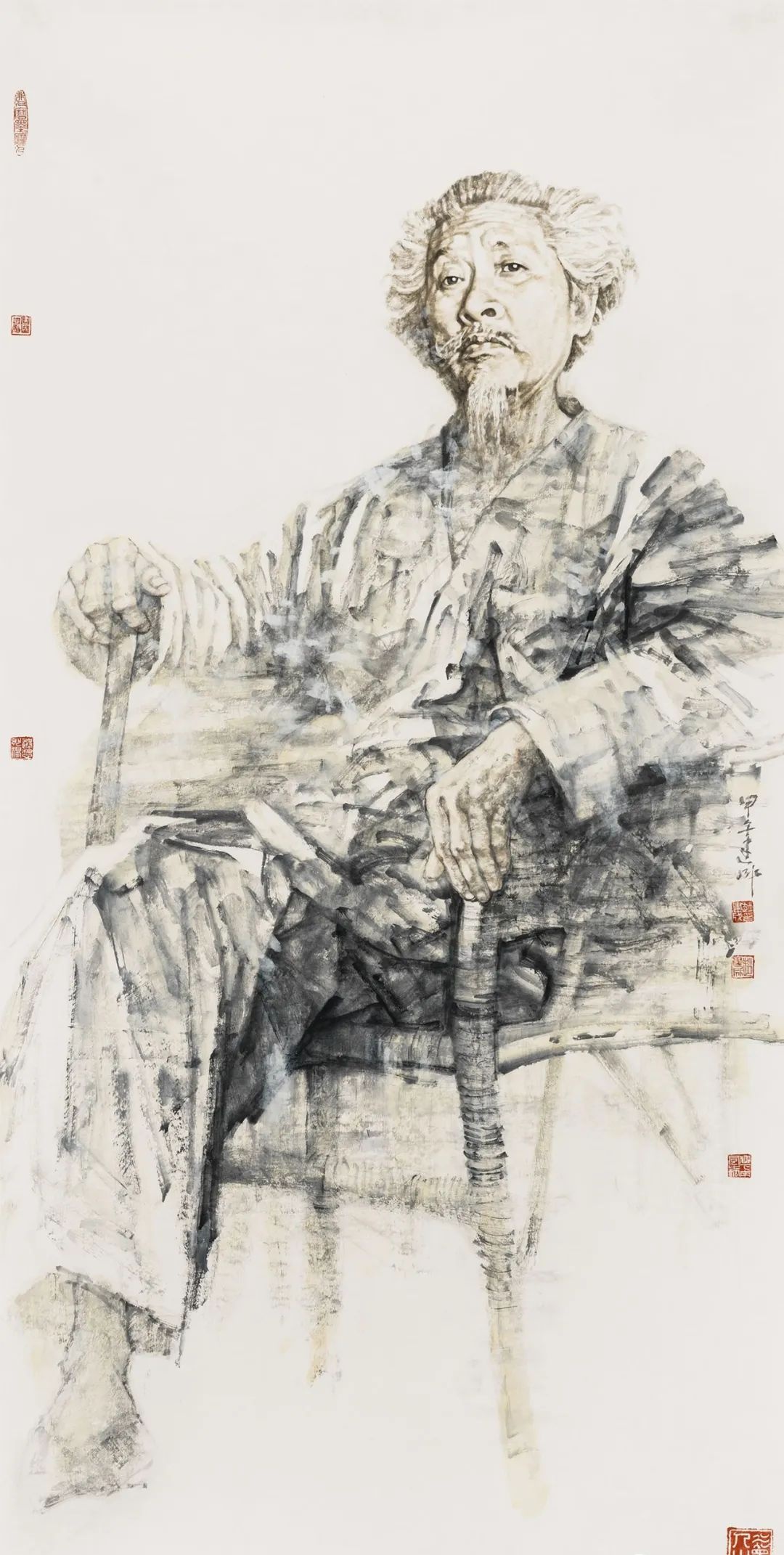 水墨人物大家赵建成:以时代笔墨书写历史