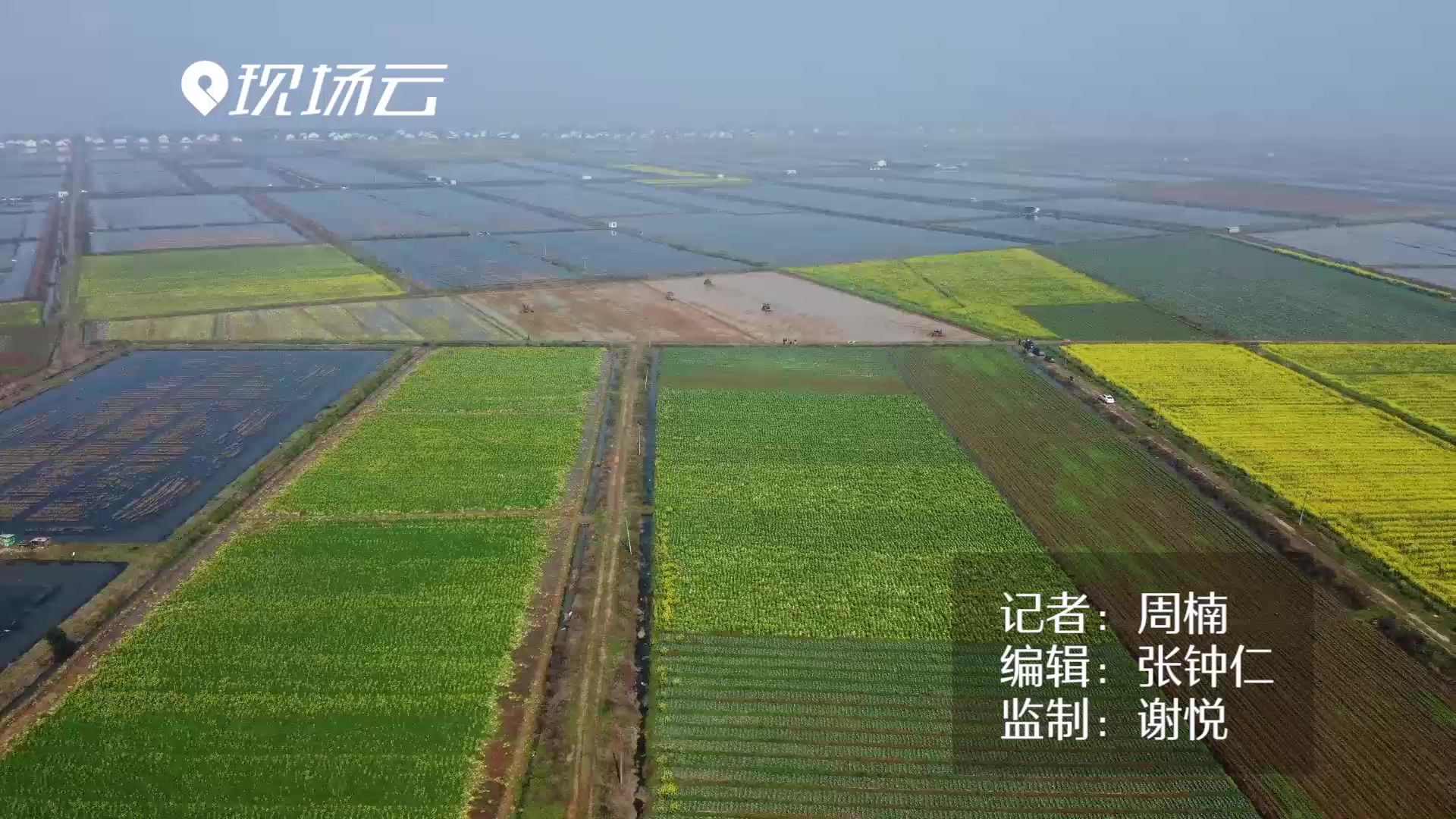 农机下田来 洞庭湖畔春耕忙