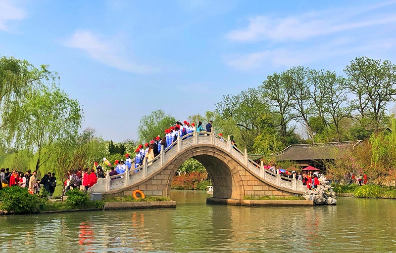 烟花三月下扬州 风光旖旎的瘦西湖(图)__凤凰网