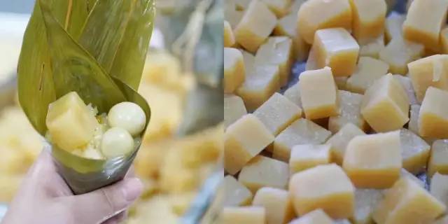 浆果柔弱,果香纤细,如糖重则会压制果味,故而桑葚粽里的糯米基底少糖