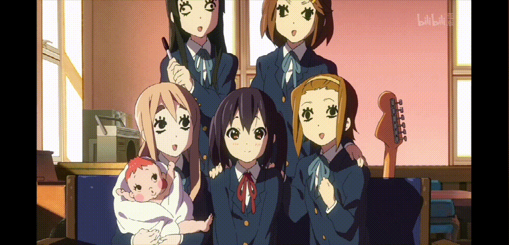 轻音少女:即使我们日后分离,也要仰望着同一片天空