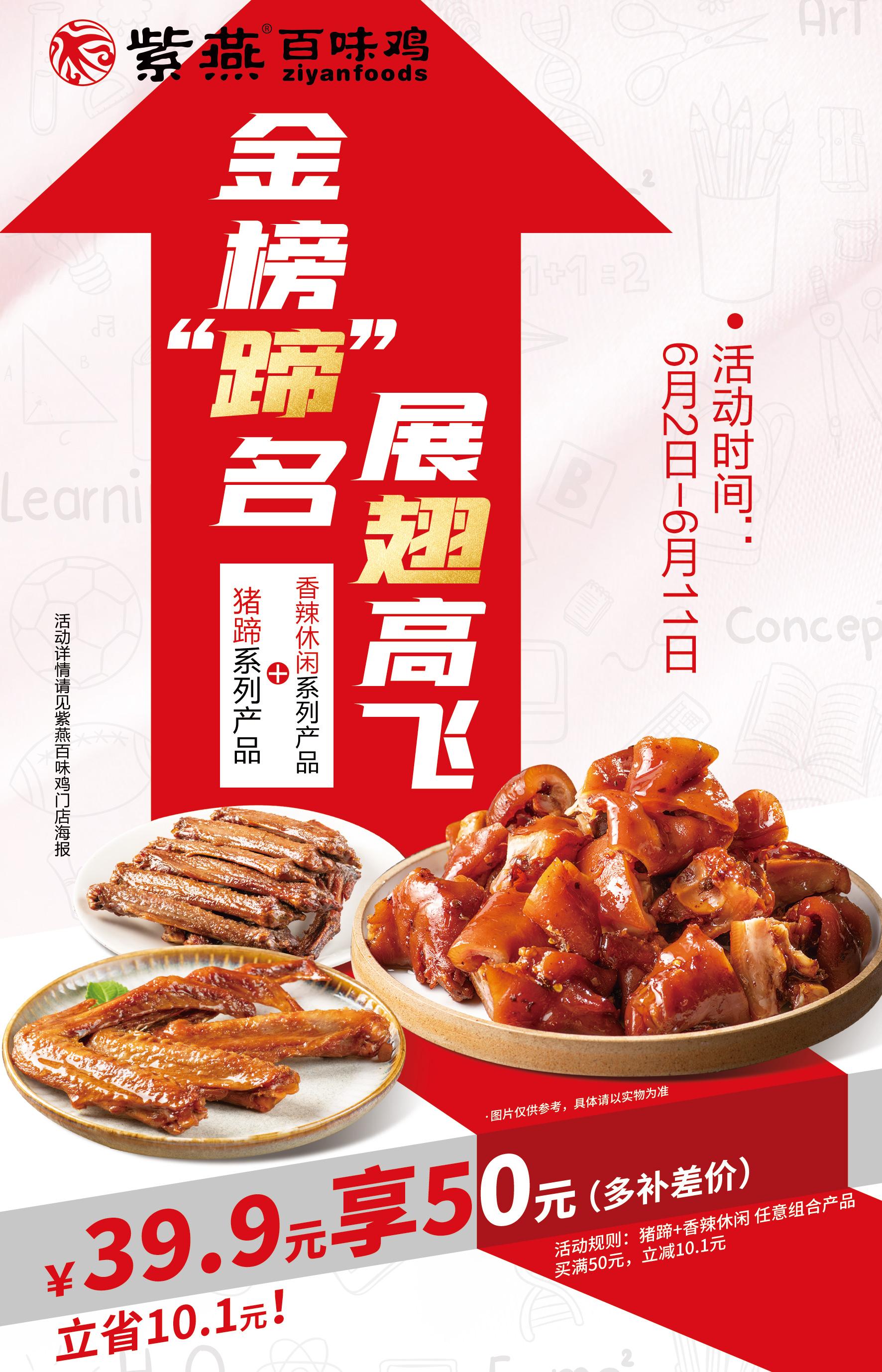 紫燕百味鸡预祝2021高考考生展翅高飞金榜蹄名