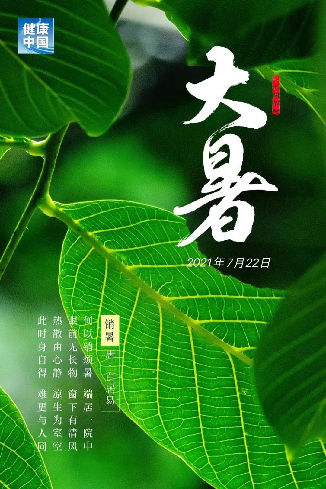 今日大暑,"上蒸下煮"!愿雨过天晴,一切安好