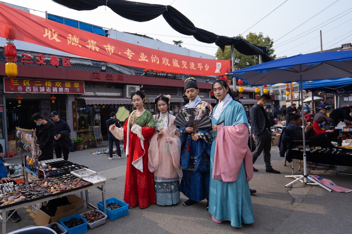 苏州文庙古玩市场图片