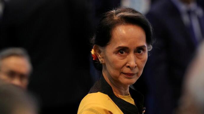 昂山素季发表声明呼吁人民反抗拒绝接受军方统治