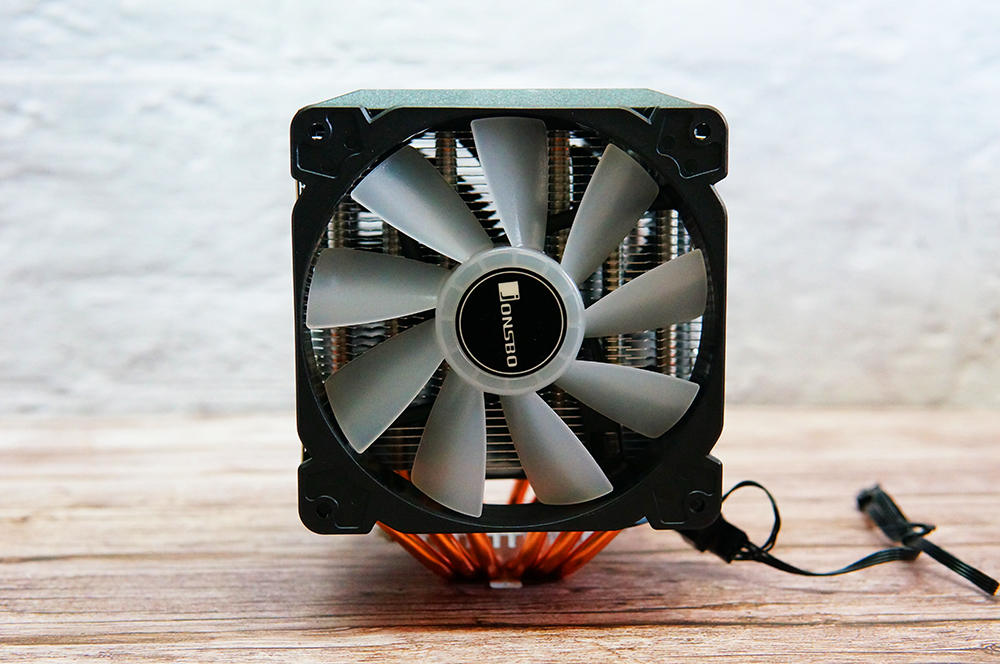 乔思伯cr2100:双塔双风扇,这个散热有点猛