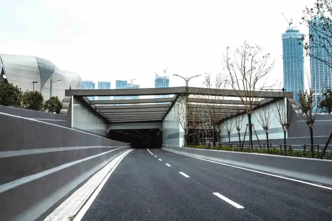 滨盛路下穿隧道,完工