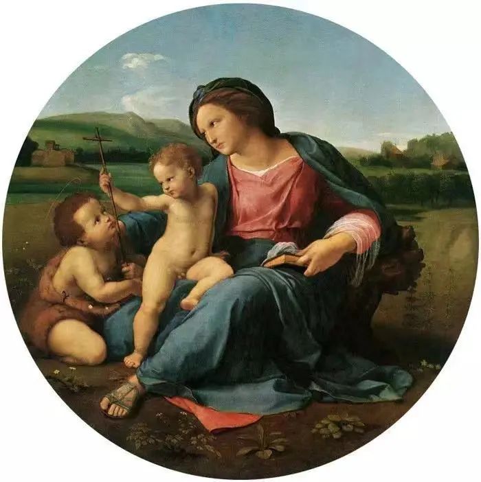 圣母圣婴图拉斐尔赏析图片