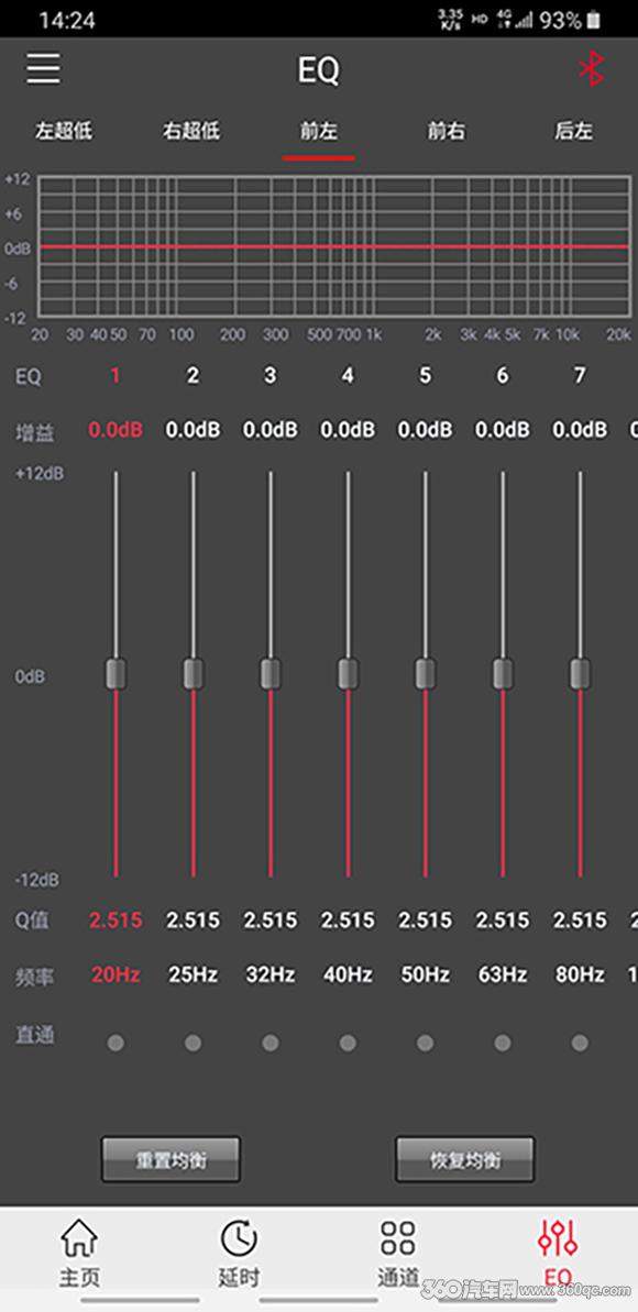 p4支持蓝牙连接用手机小程序调音,也可以用usb线连接pc软件调校.