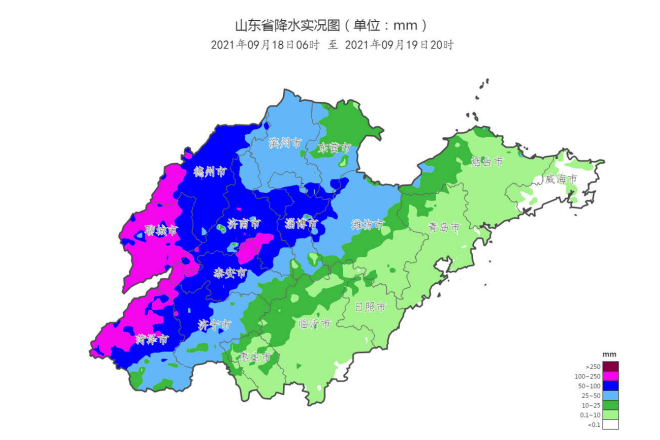 東營市發佈降水實況分析及趨勢預報