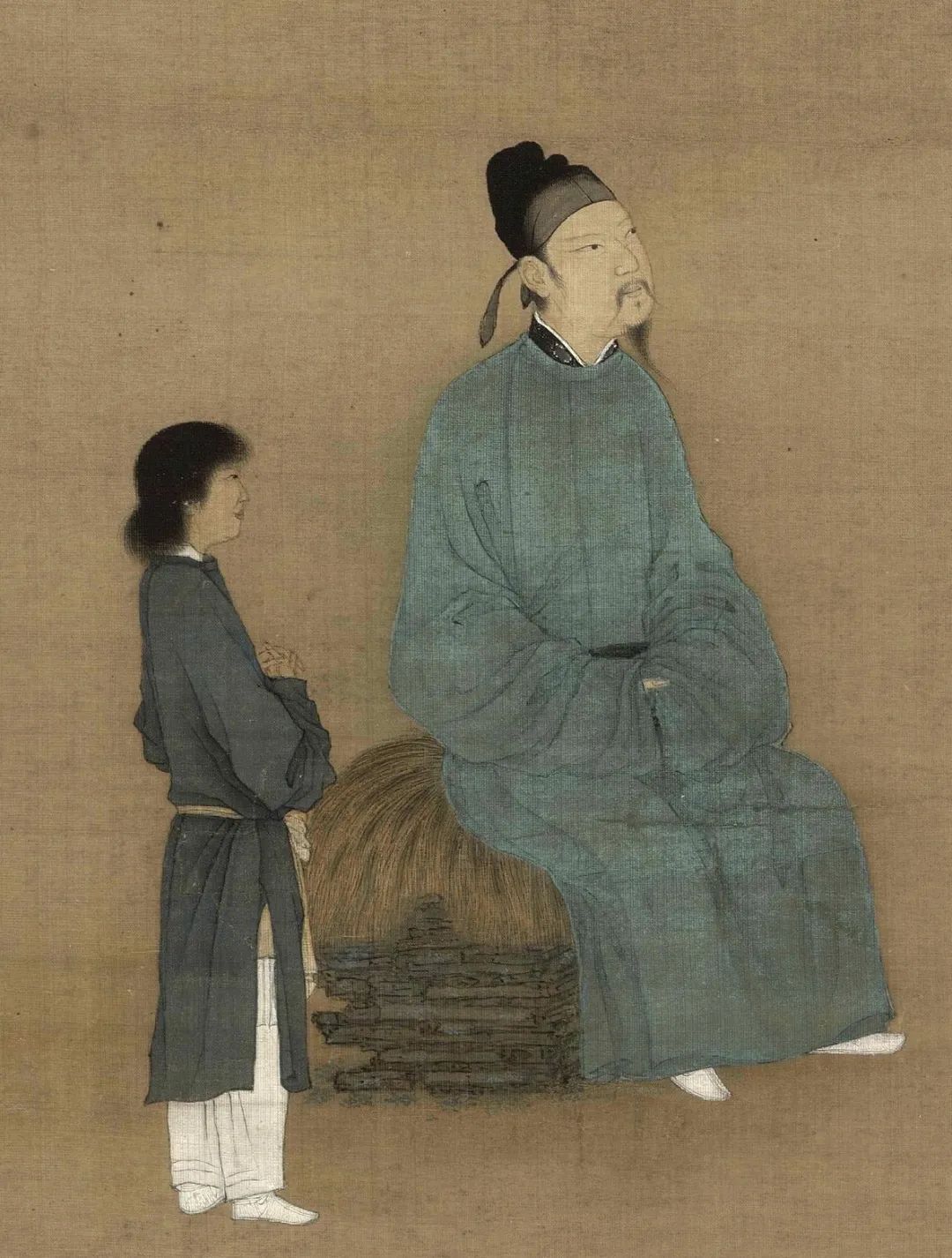 北宋 赵佶(传) 听琴图(局部)