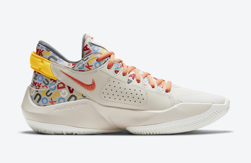 Nike Zoom Freak 2 Alphabet Soup CW3162-001 Release Date