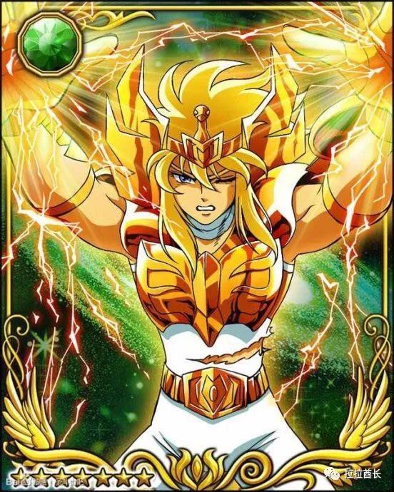 动漫|《圣斗士星矢》,白鸟座冰河的卡片图集