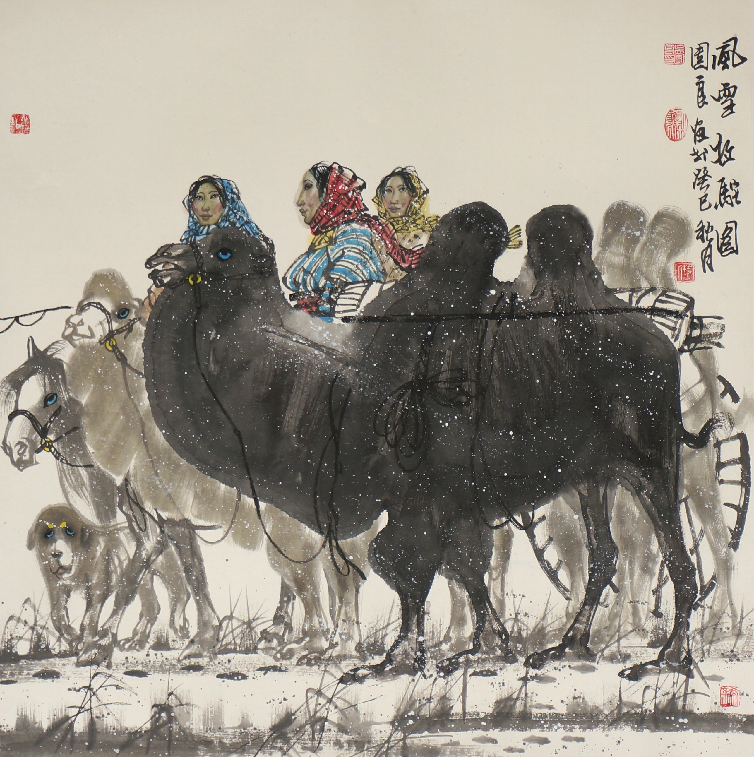 吴团良:立足中国画艺术本位去展示地域风情,形神兼顾