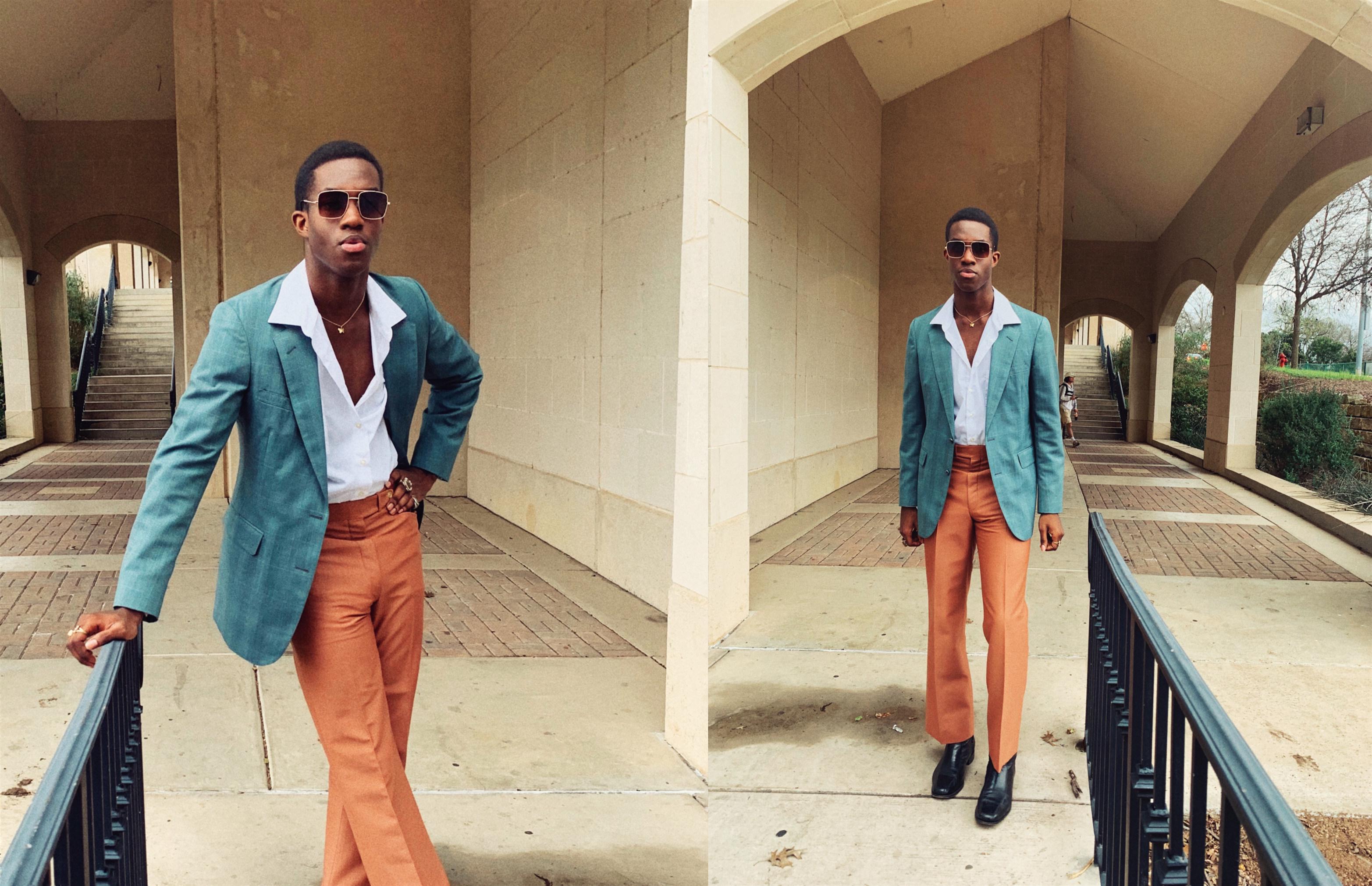 黑人时尚模特走红网络,复古时尚风引人注目,还获评最佳着装奖