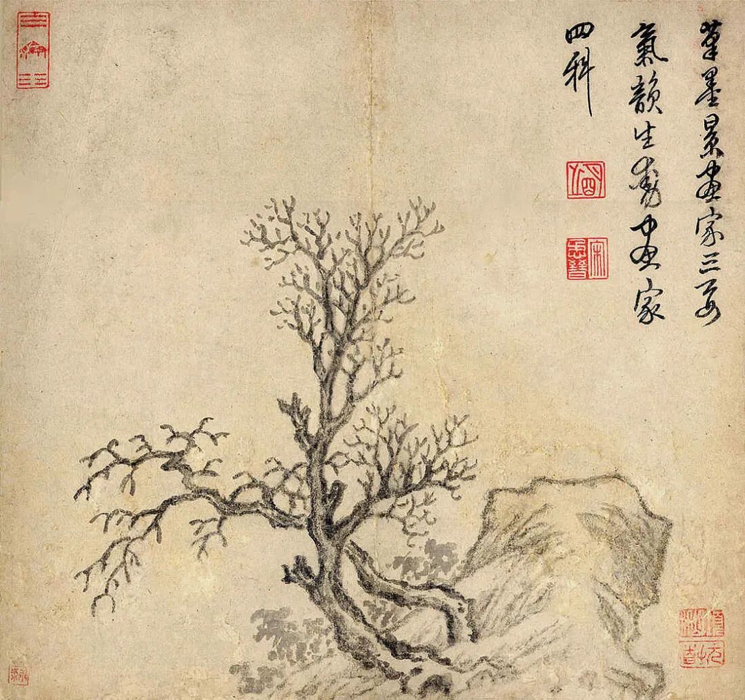 宋懋晋仿古山水画出赏析_凤凰网
