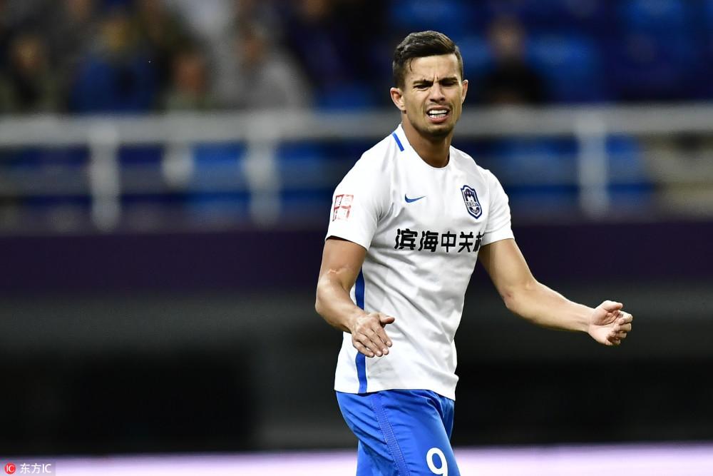 津媒:前泰达前锋乔纳森亲承自己很快将加盟成都蓉城