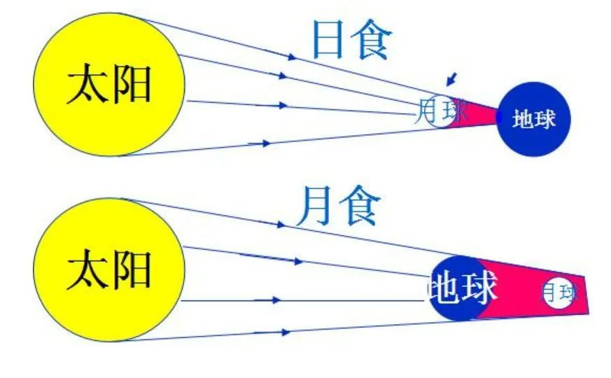 关于太阳,地球和月球的关系,孩子还可以通过一个  小实验 来真真切的