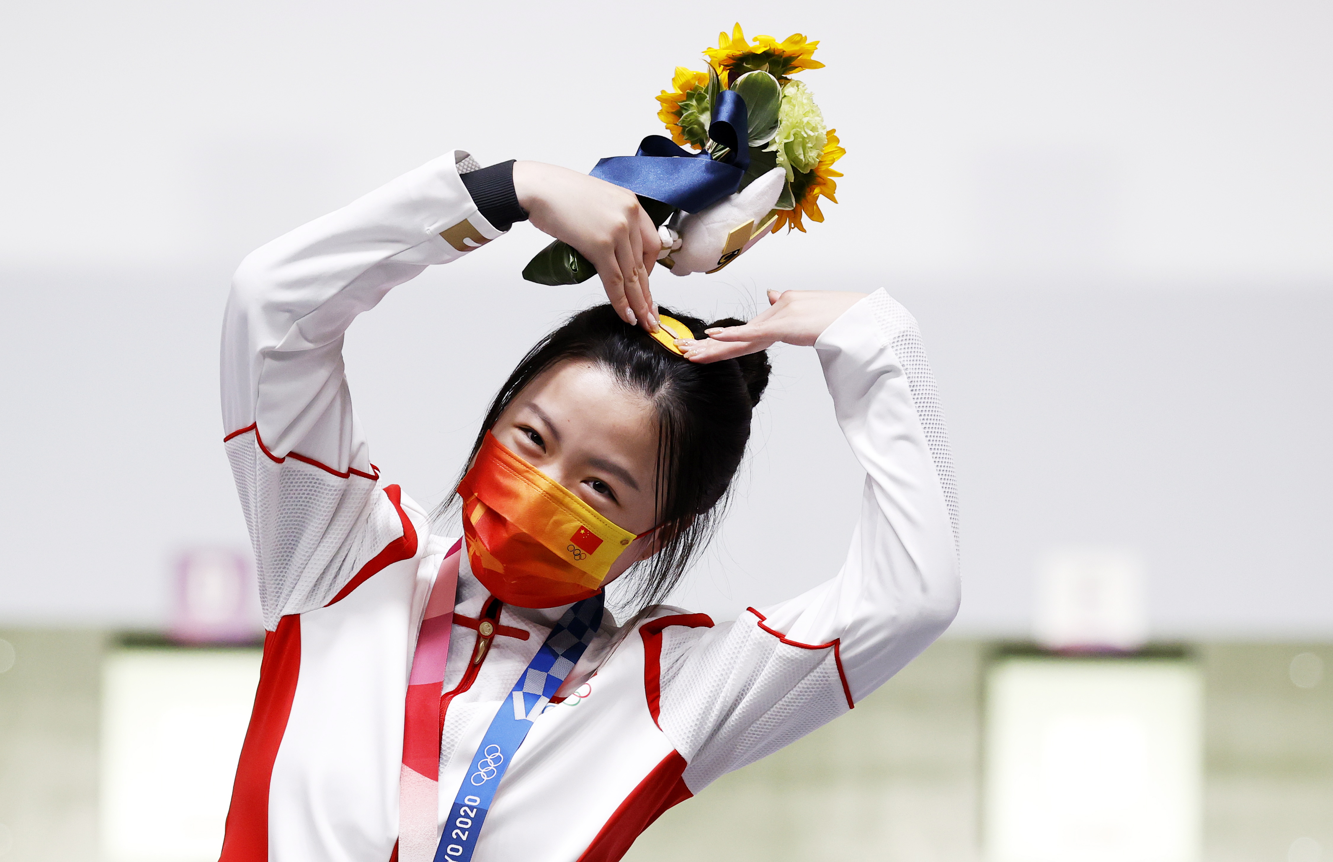 首金杨倩夺得东京奥运会射击女子10米气步枪金牌