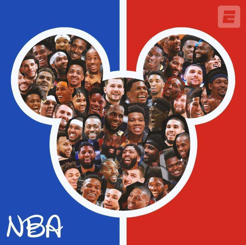 NBA在迪士尼的“泡泡”中打完了2019-2020赛季。