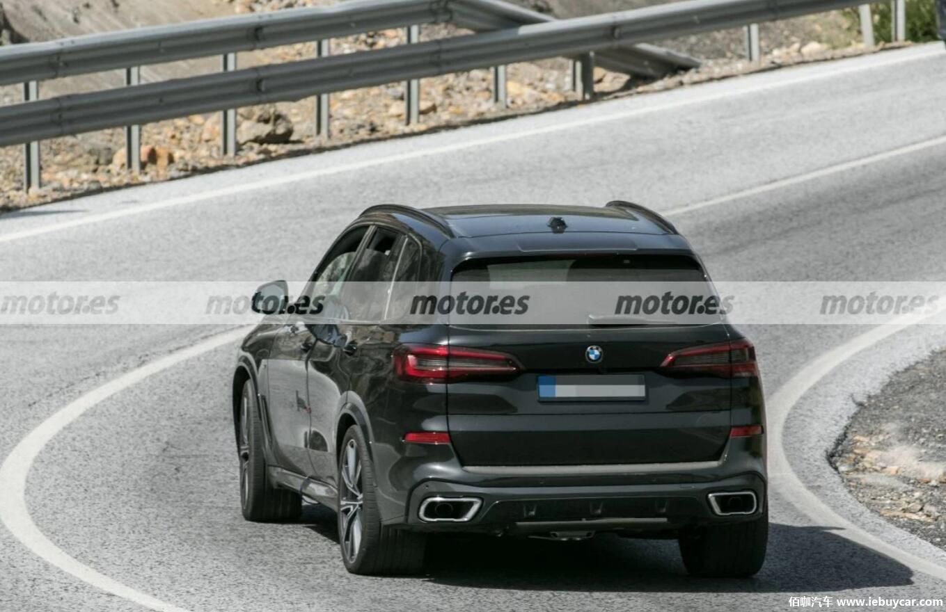 改款宝马x5最新谍照曝光 外观内饰细节调整/计划2022年首发亮相