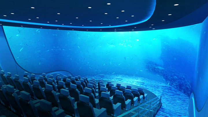 多场合应用的弧幕投影丰富展示内容