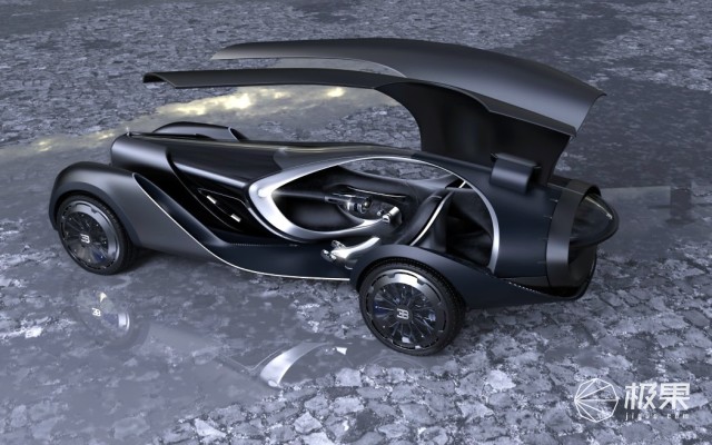 跑车中的劳斯莱斯!布加迪概念豪华跑车,所有传统全被颠覆