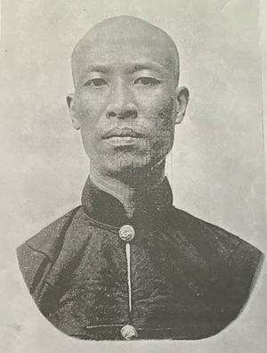 郑孝胥 (拍摄于1904年左右,时任广西边防督办),见孟森《广西边事旁记》