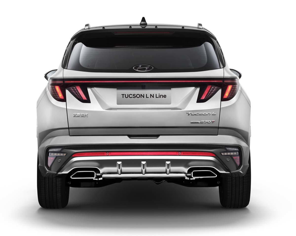 增"专属"运动标识 现代途胜l n line官图首发_凤凰网汽车_凤凰网