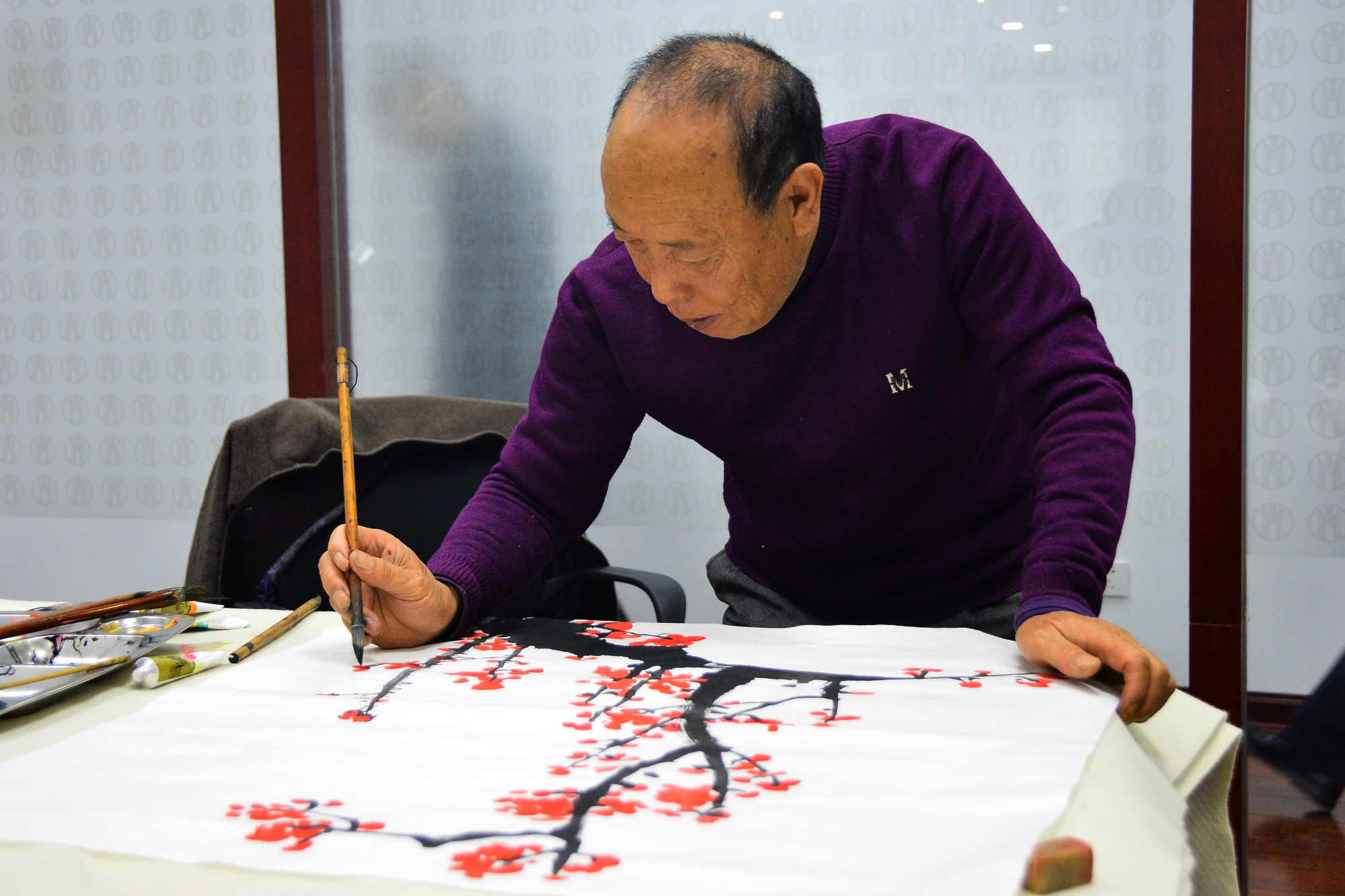 草根画家王群山