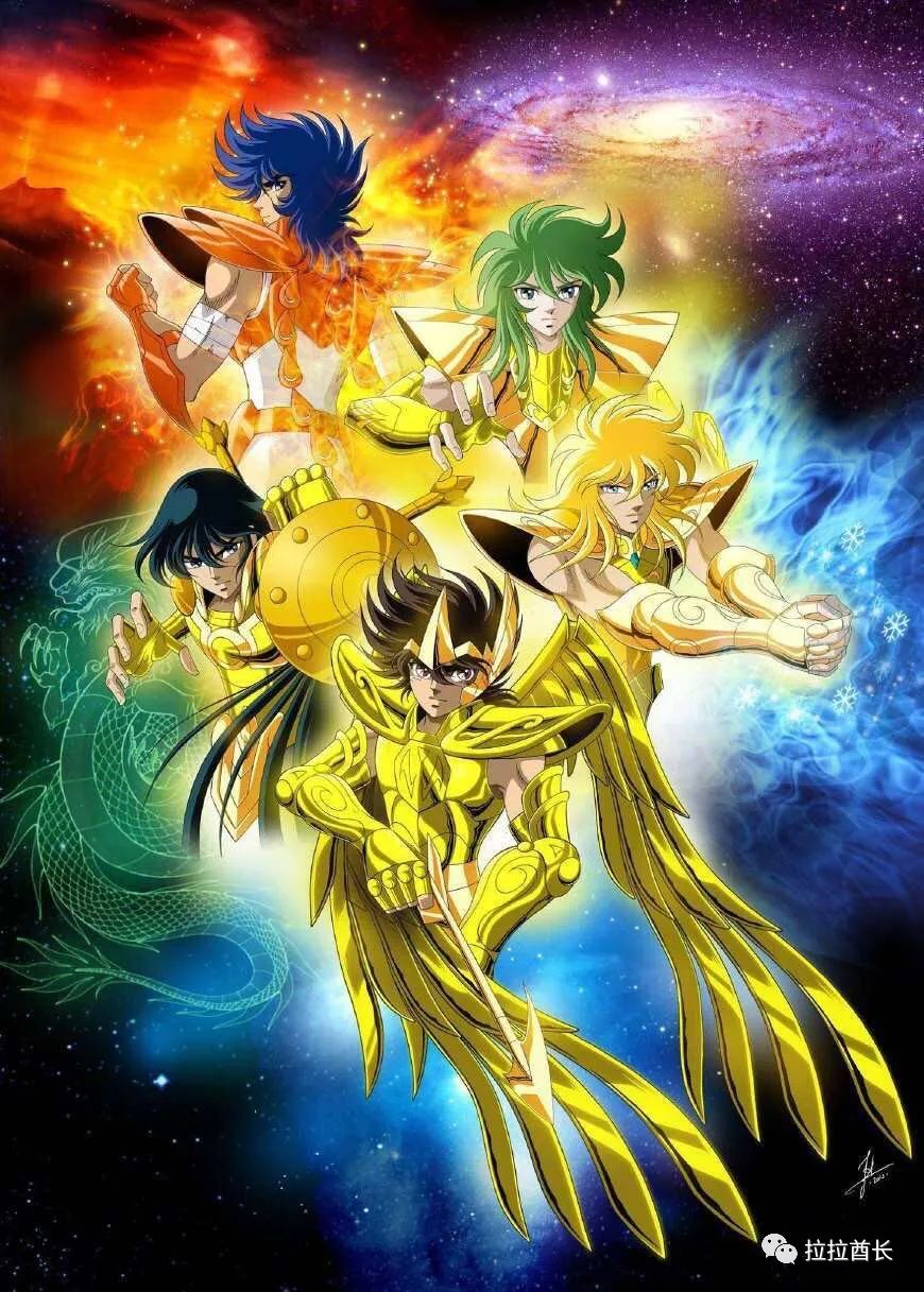 动漫|《圣斗士星矢》,盘点一下五小强的实力之整体篇