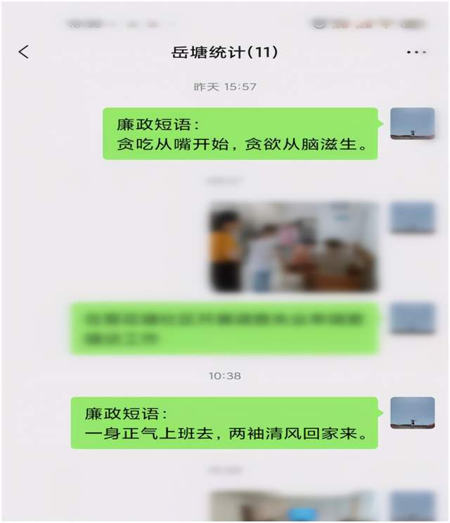 岳塘区统计局多形式开展第九个“廉政宣传周”活动