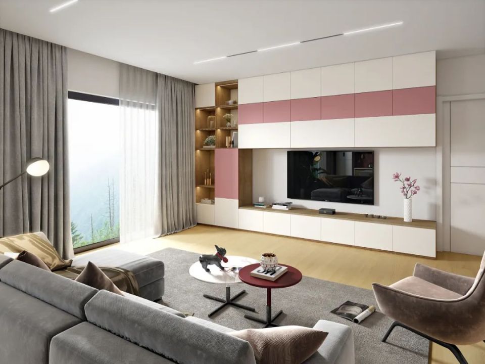 22个电视柜设计方案,最后一种做法太赞了!
