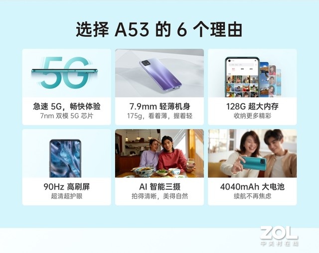 OPPO A53重新定义千元5G 配置性能不简单