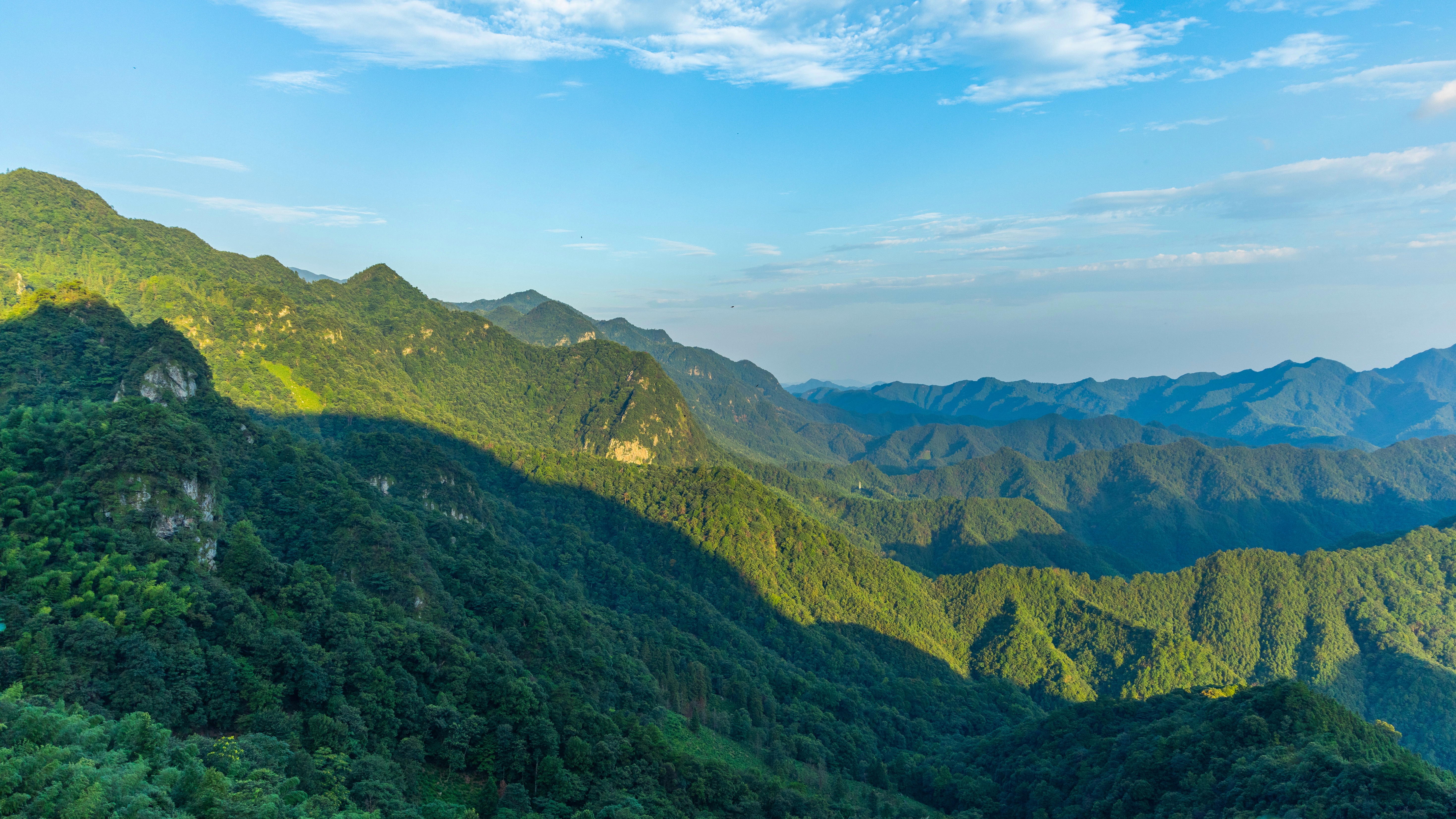 安徽石台仙寓山,据说是神仙居住之地