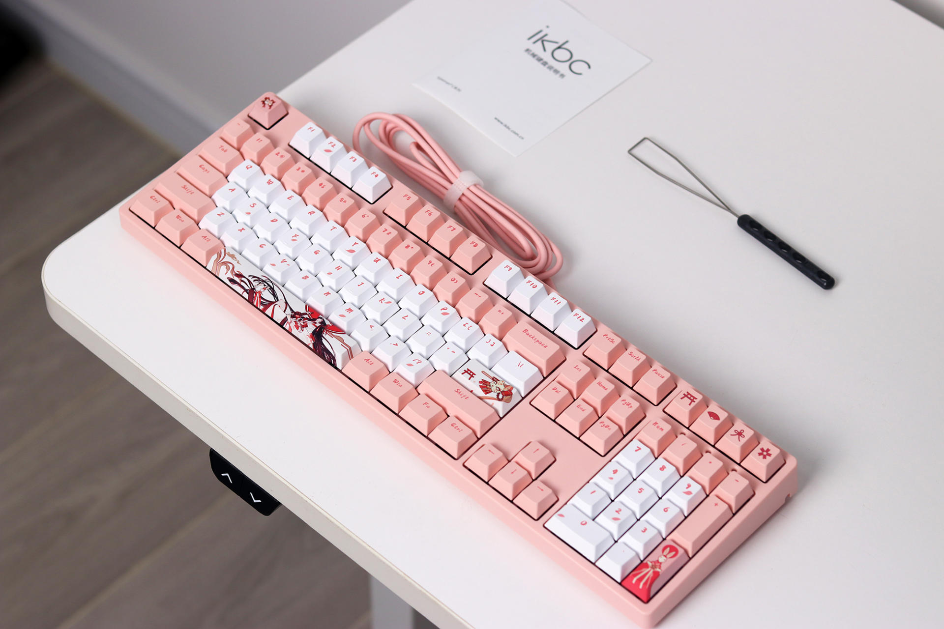 七夕礼物不愁了,ikbc白无垢樱花机械键盘:女票不喜欢你找我