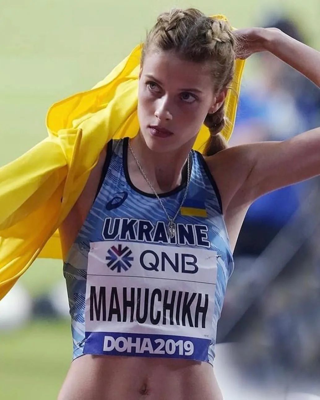 东京奥运会,女子跳高决赛,乌克兰美女选手yaroslava mahuchikh收获